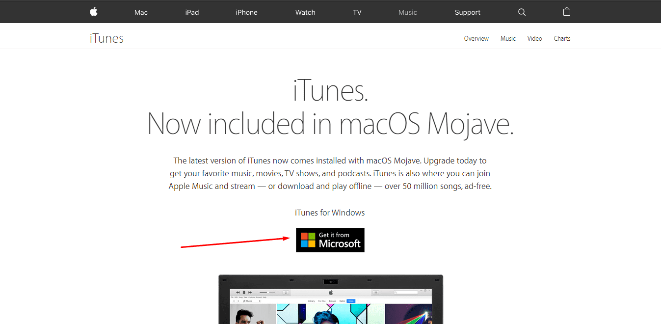 download itunes for Windows